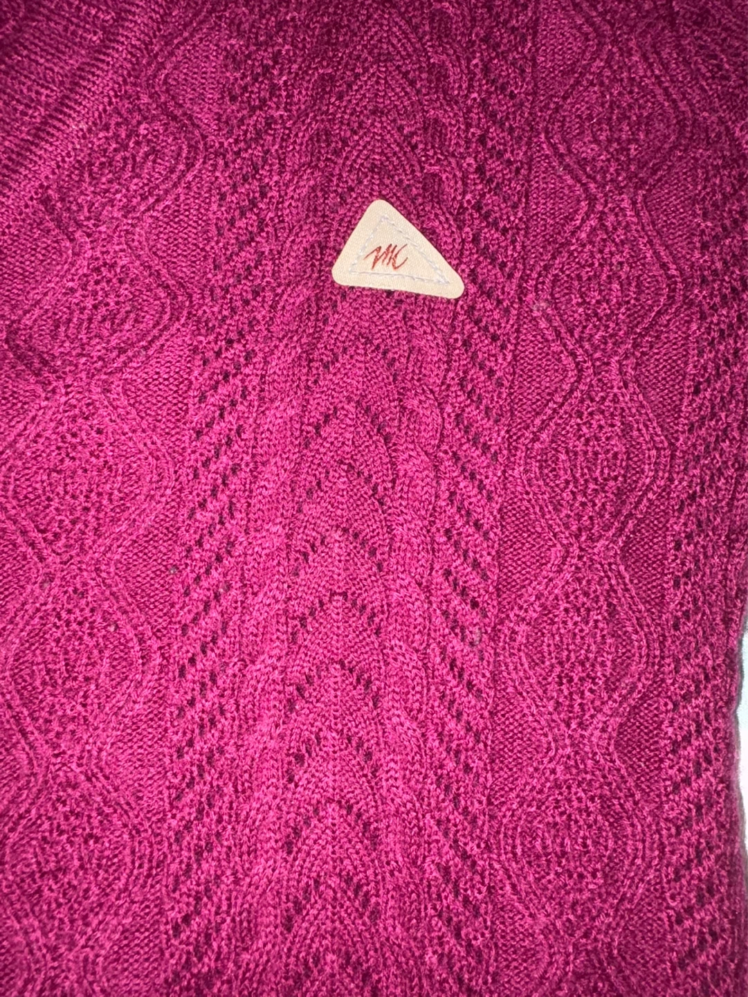 Monte Carlo Knit Cardigan - Magenta