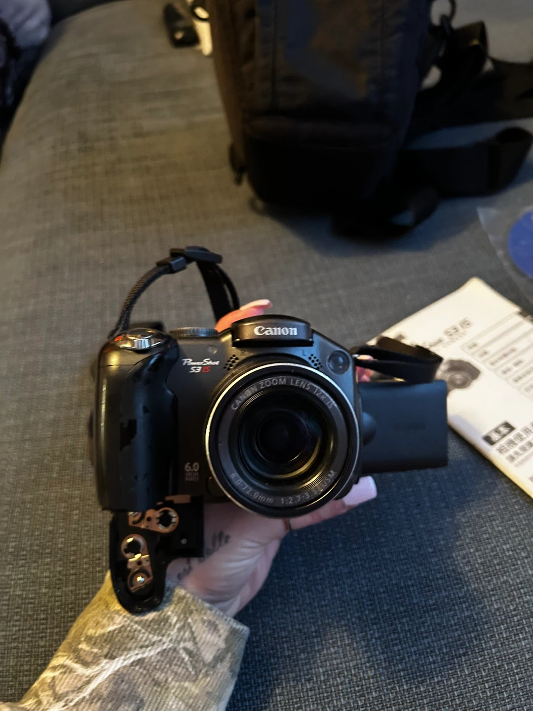 Canon PowerShot S3 IS  Camera - photo 4