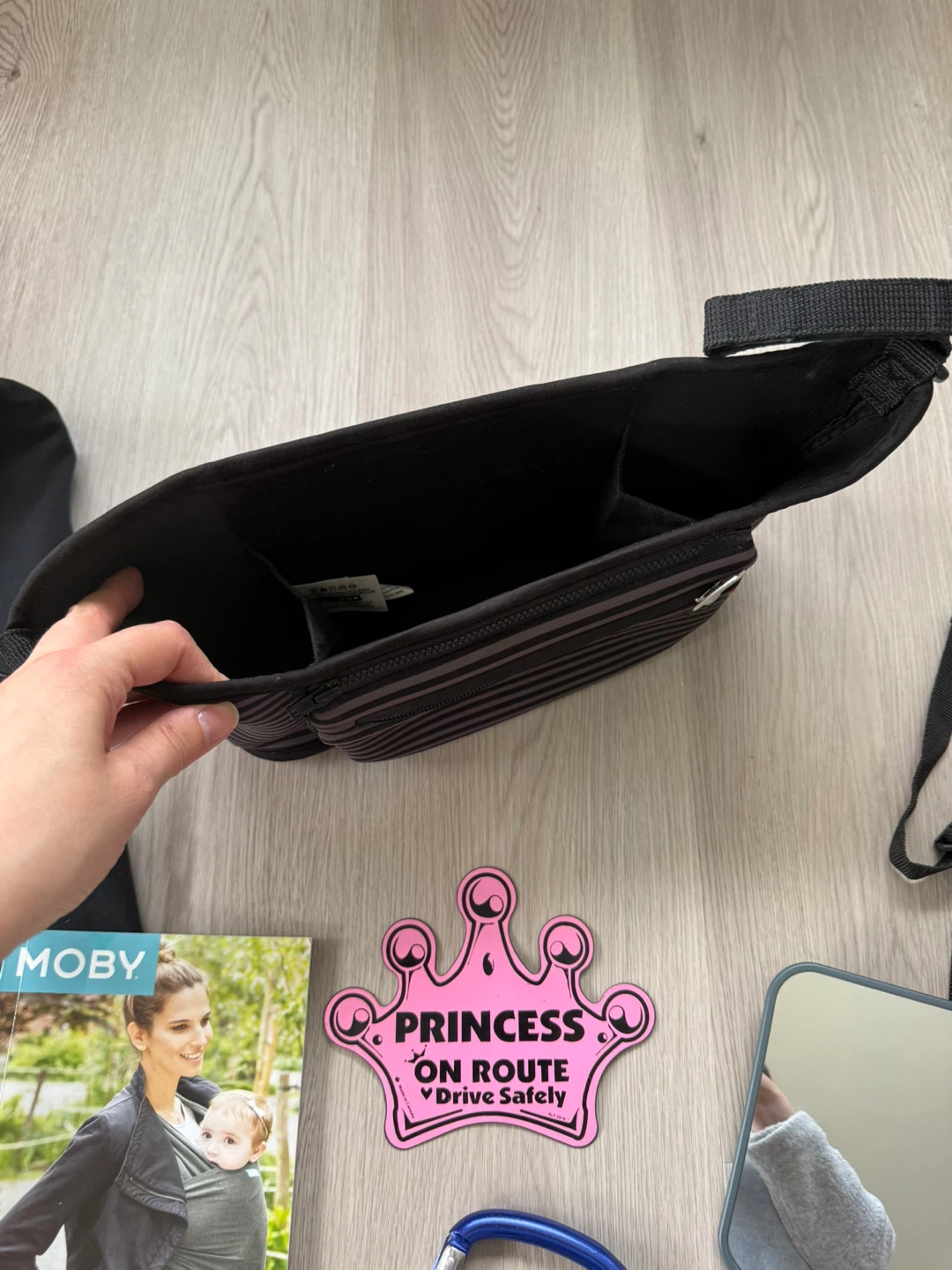 Brand new Moby baby wrap carrier & baby items - photo 2