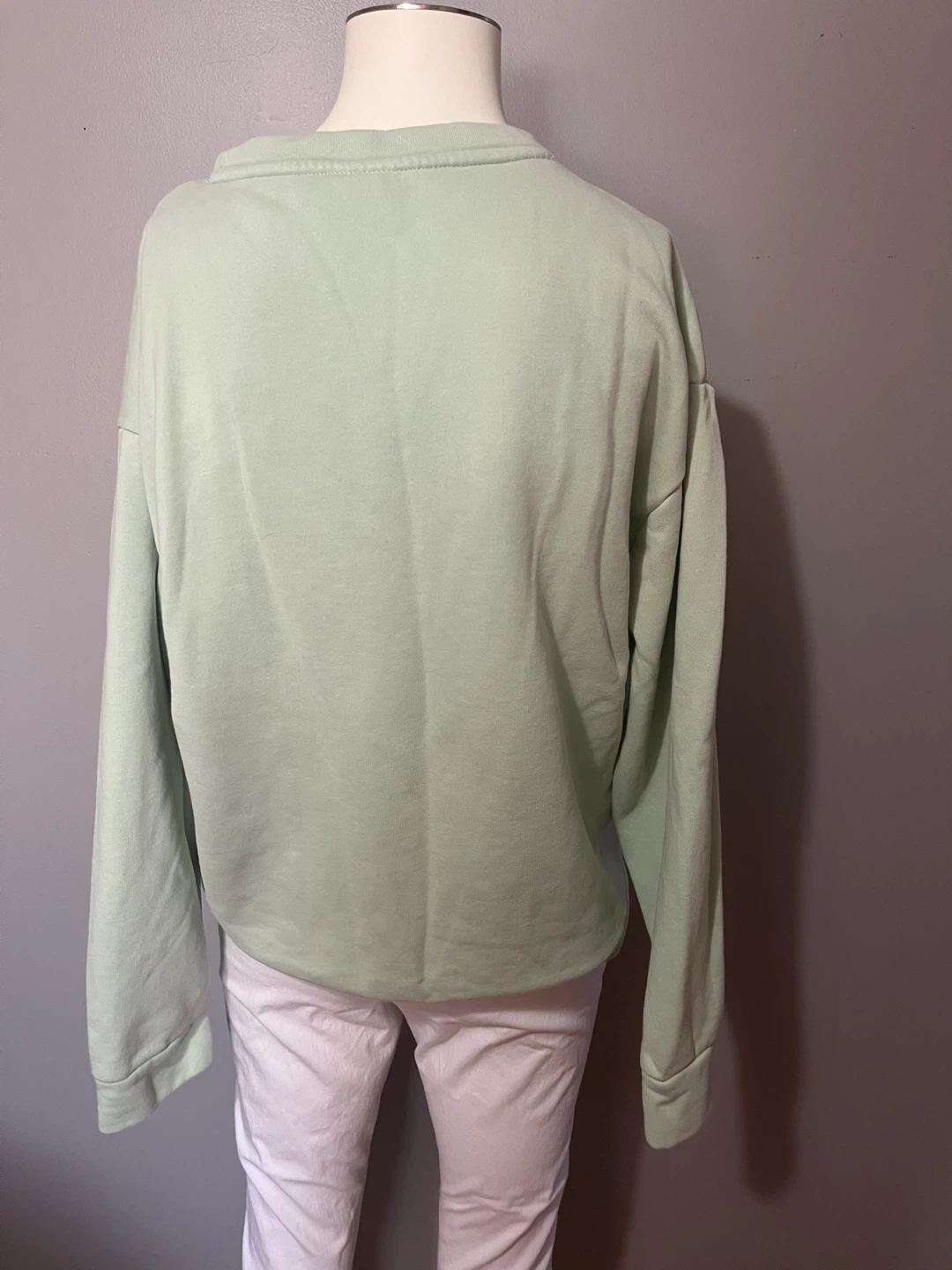Lavon large Light Green Crewneck Sweatshirt - photo 4