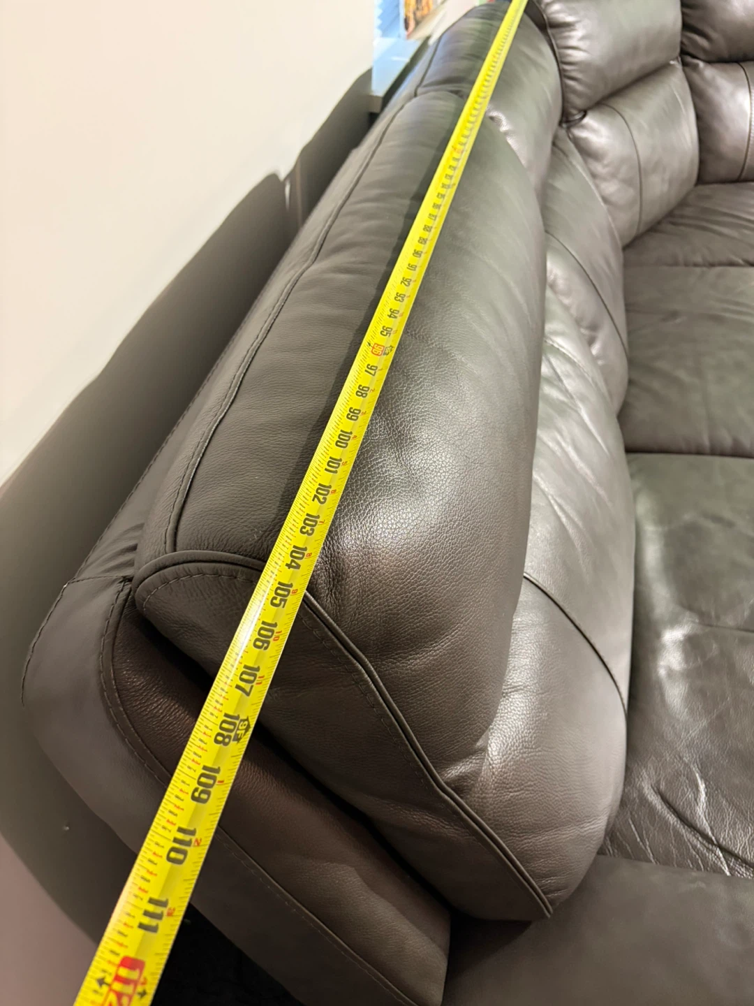 Leather Reclining Sectional Sofa ( Delivery Available - photo 4