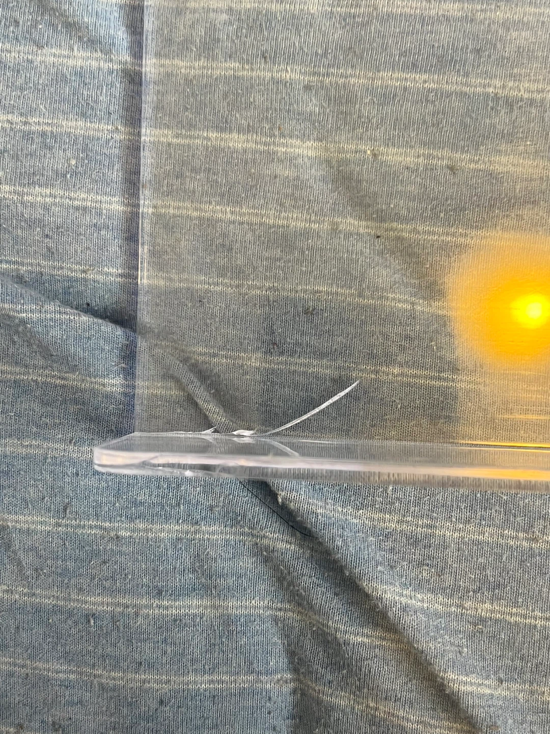Set of 4 Clear Acrylic Wall Shelves - photo 4