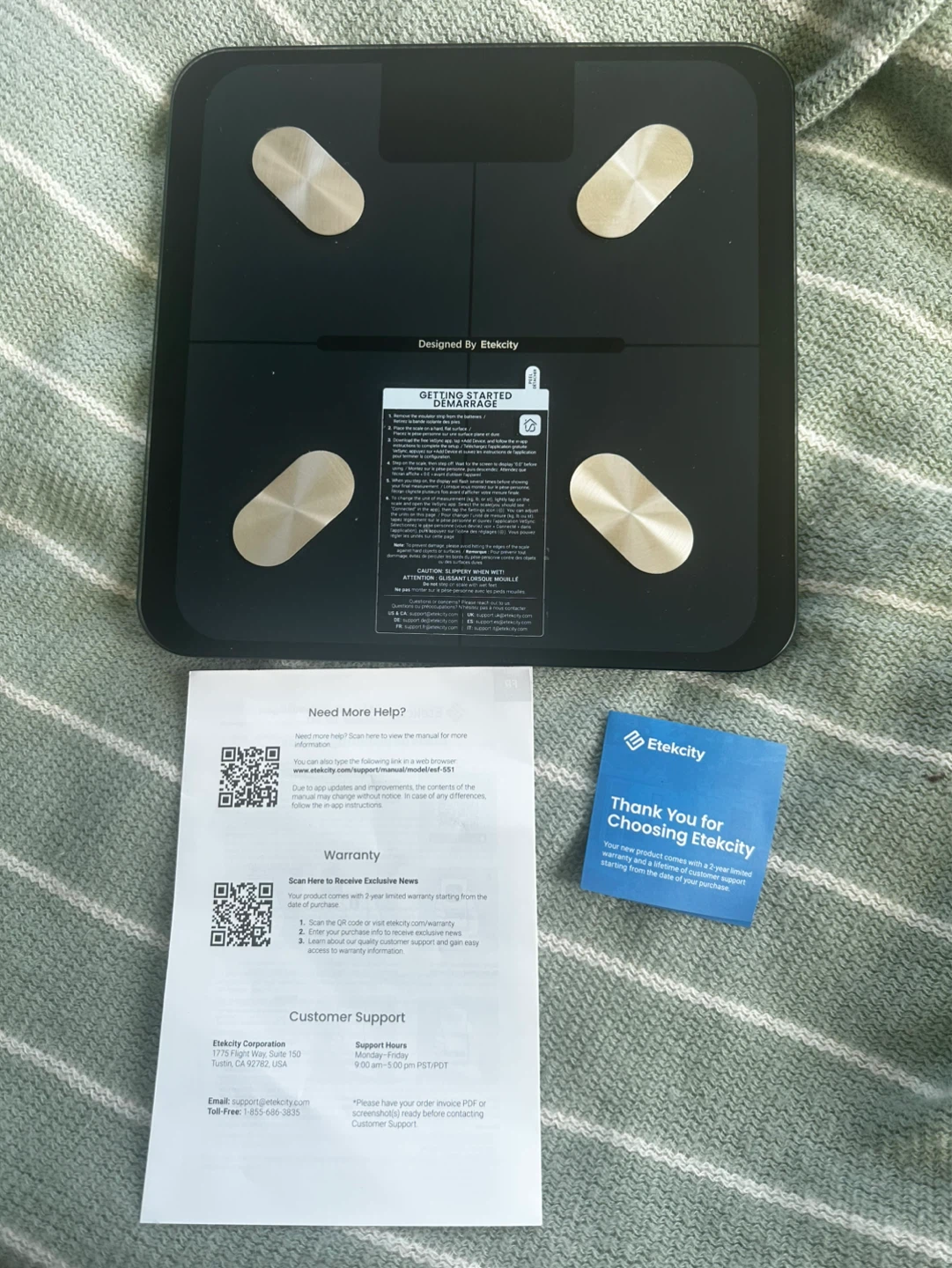 Etekcity Smart Fitness Scale ESF-551 - photo 2