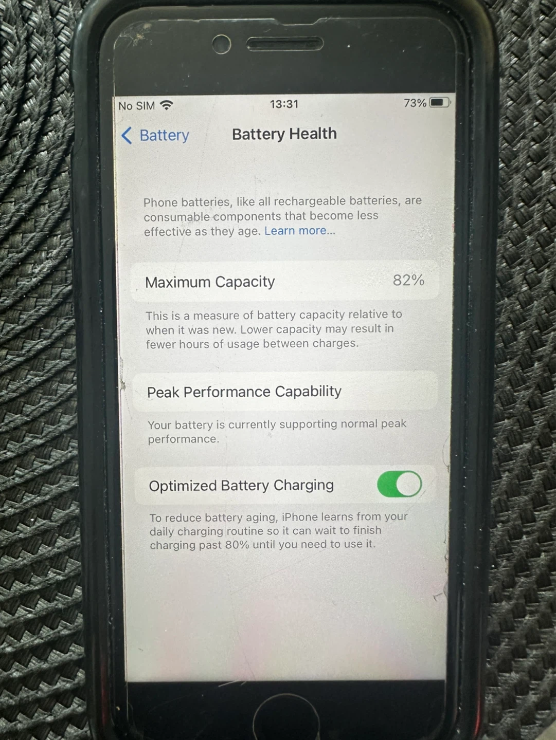 Apple iPhone 7 - 128GB - Black