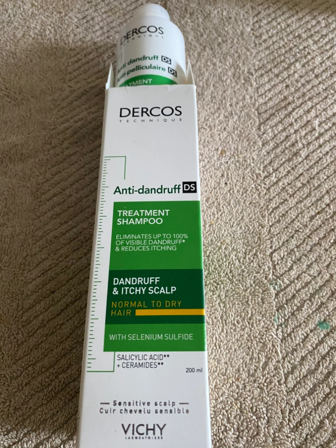 NEW IN BOX Vichy Dercos Anti-Dandruff Treatment Shampoo - photo 3
