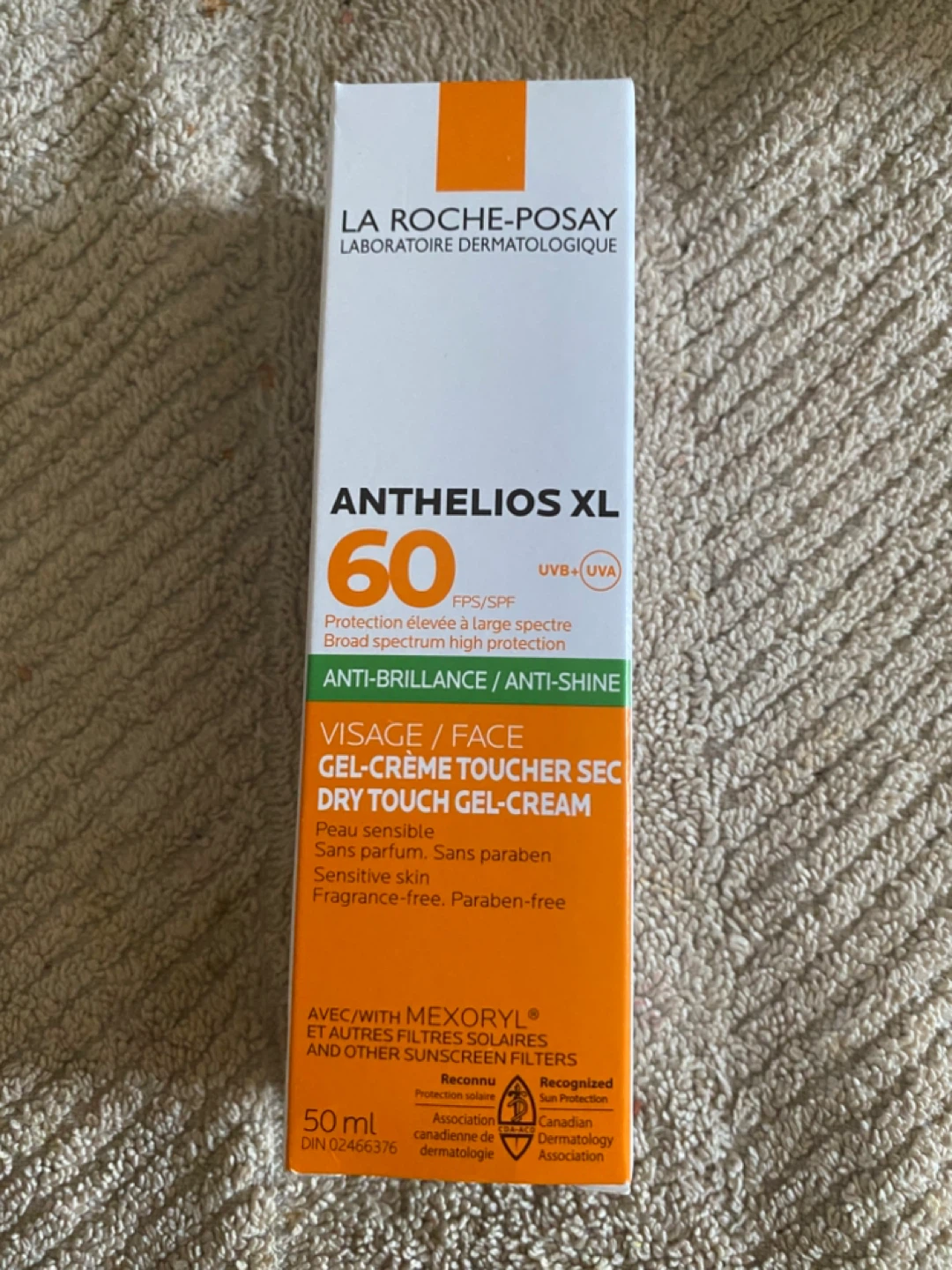 NEW SEALED  L Roche-Posay Gel-Cream SPF 60 Sunscreen 50ml - photo 2