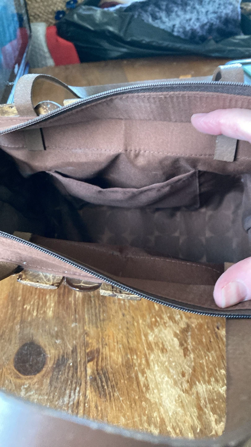 Unique Coconut Shell & Leather Handbag - photo 3