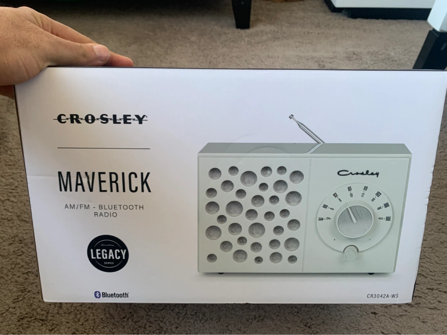 Crosley Maverick AM/FM Bluetooth Radio - photo 3