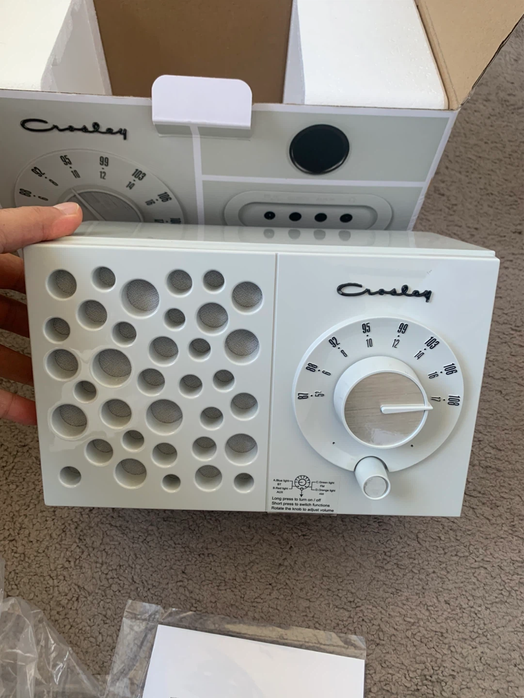 Crosley Maverick AM/FM Bluetooth Radio