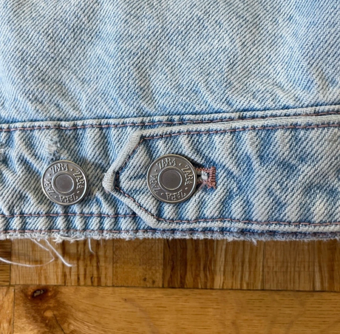 Zara Denim Heart Jacket M - L - photo 4