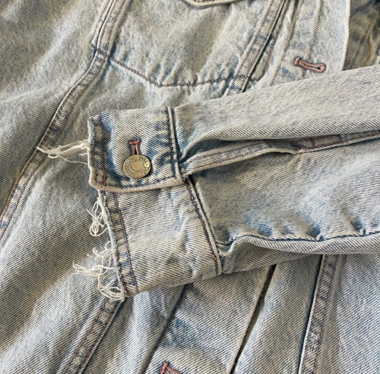 Zara Denim Heart Jacket M - L - photo 5