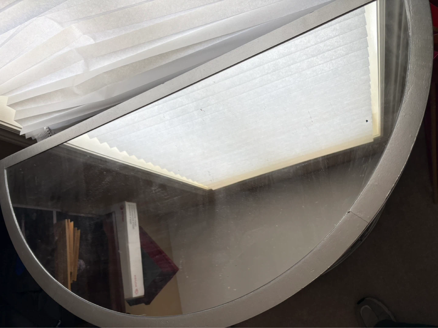 Mirrored Half-Moon Cabinet - photo 5