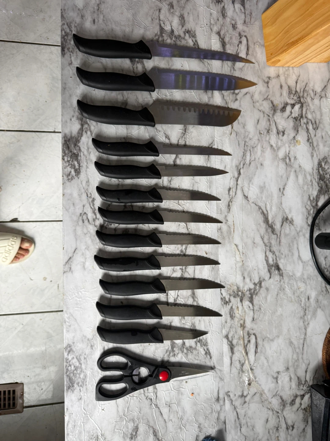 12 Piece Knife Set with Wooden Block - photo 3