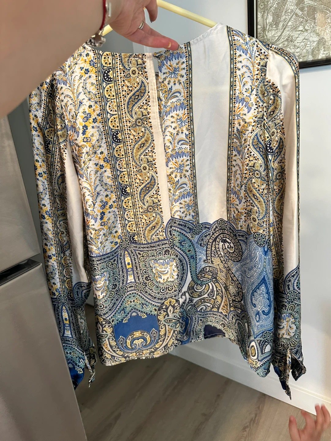 Orsay Long Sleeve Patterned Blouse - photo 2