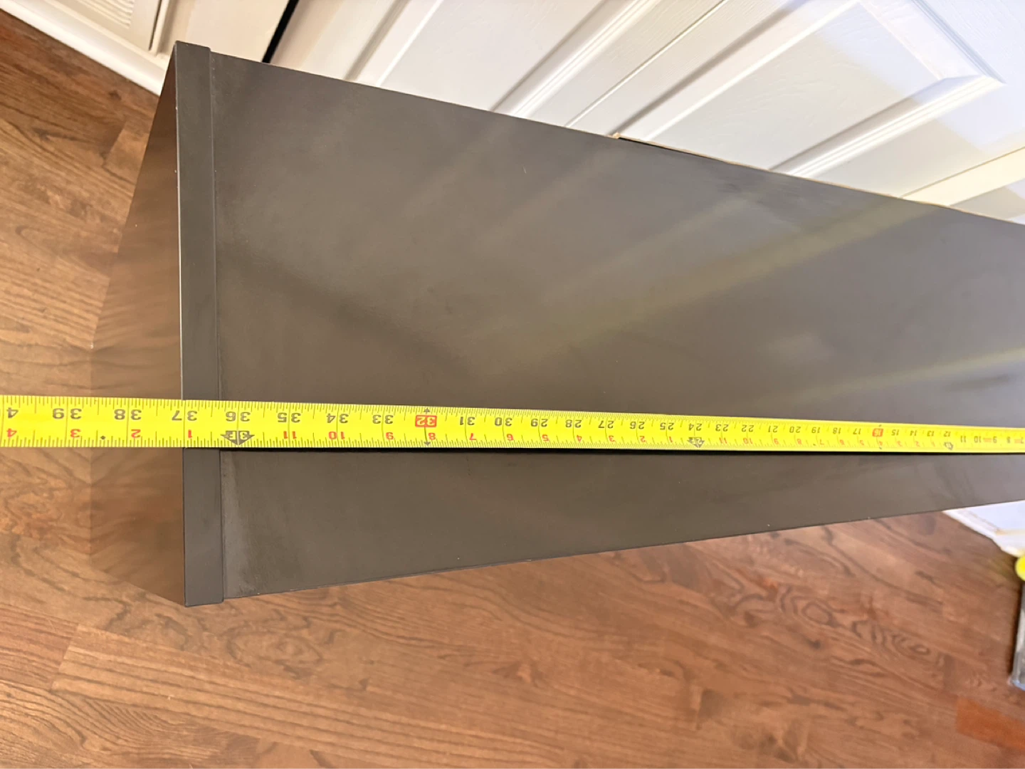 Black 2-Shelf Bookcase - photo 4