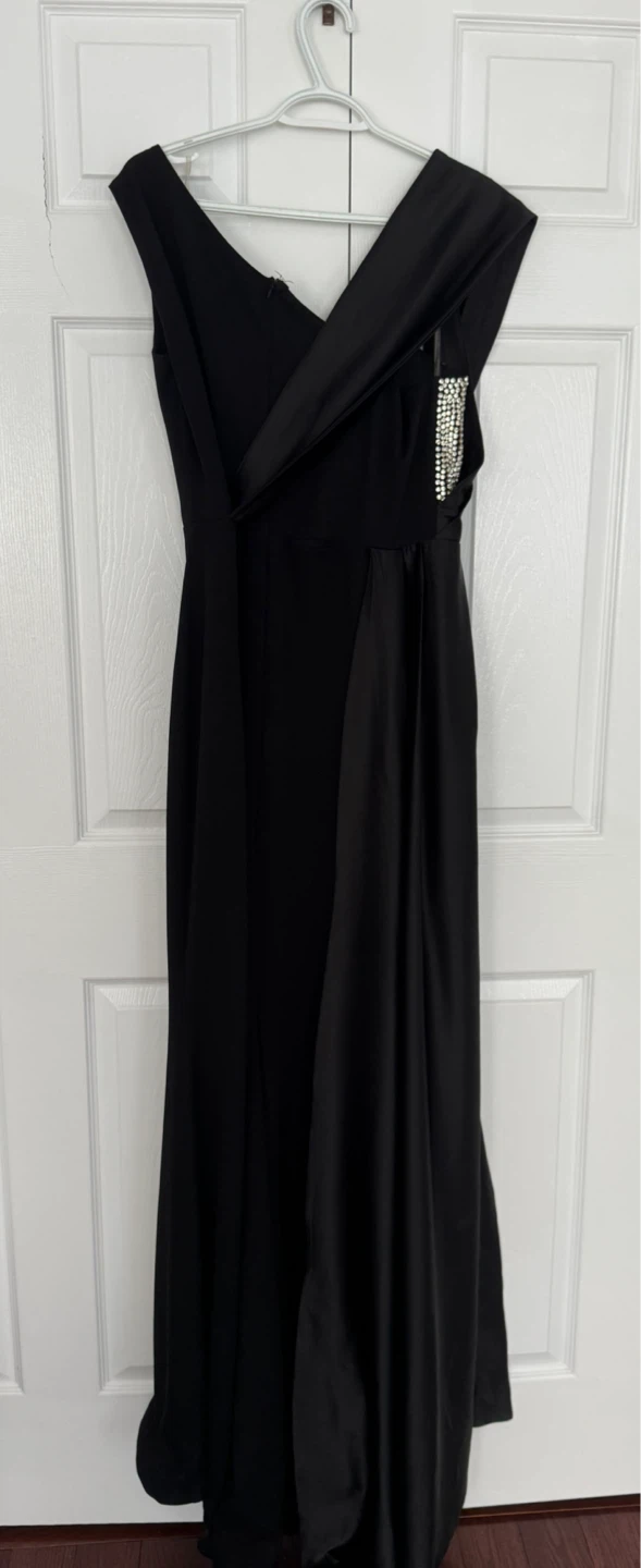 Black Formal Gown with Embellishment - photo 2