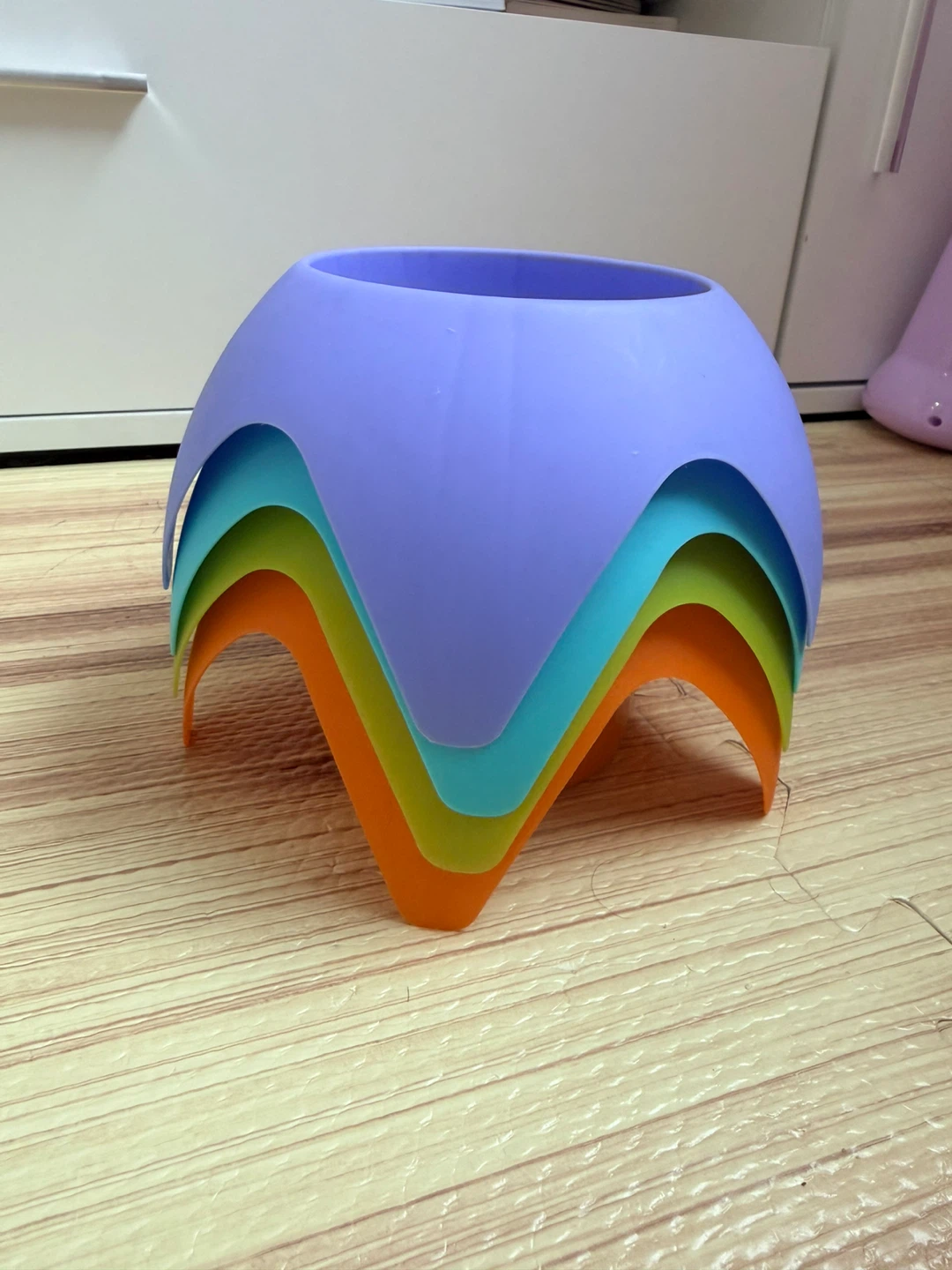 Set of 4 Colorful Small Storage Cups - photo 3