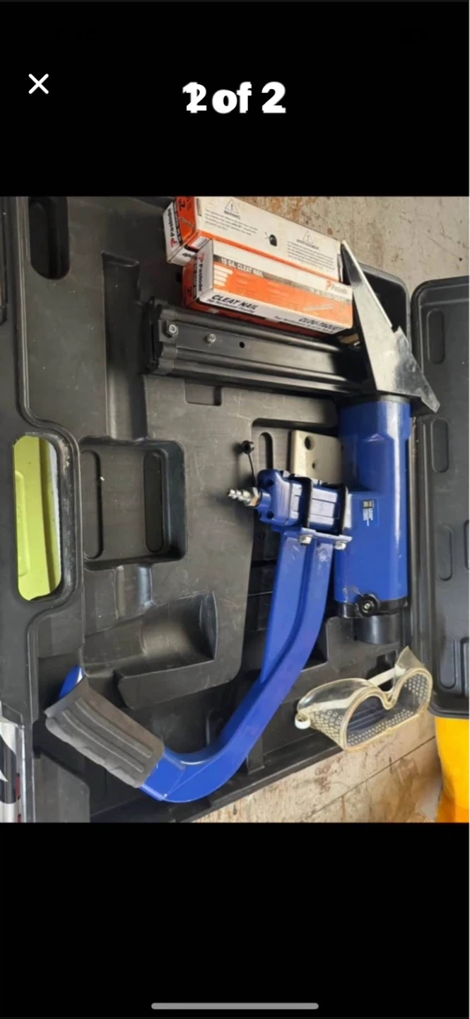 Power Fist 2" Air Flooring Nailer