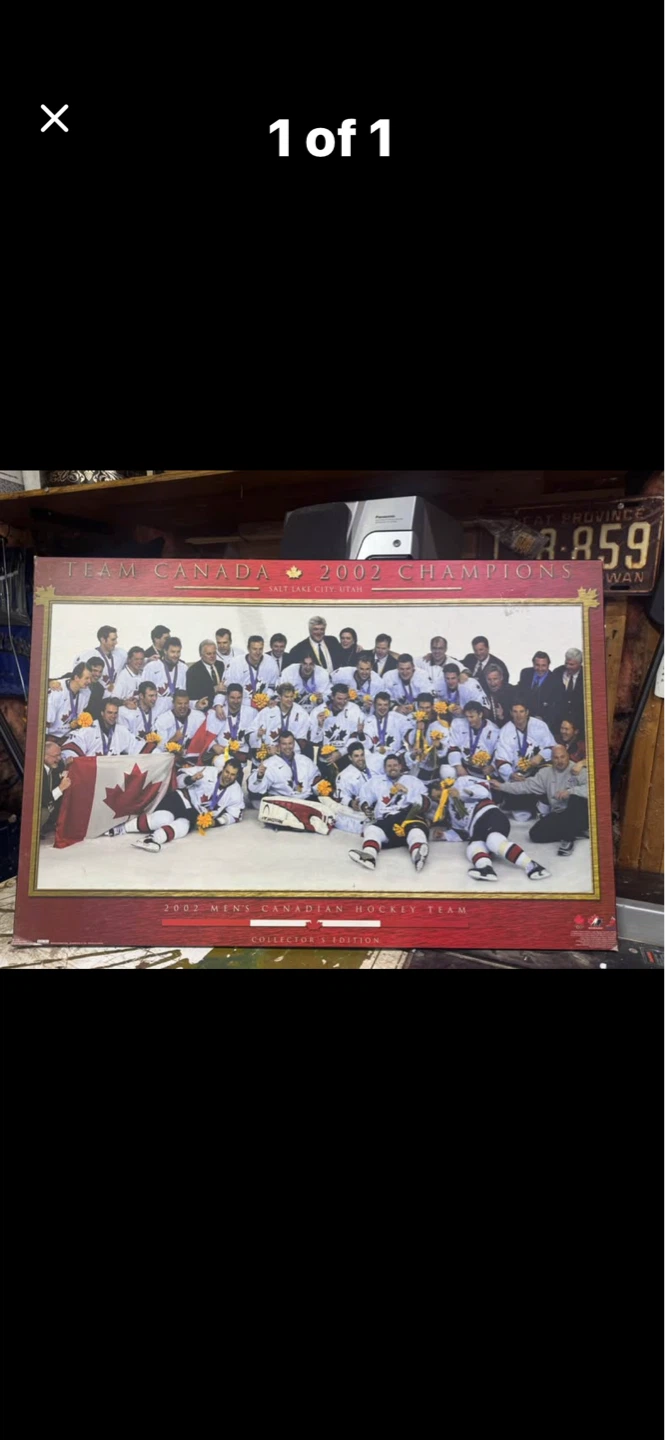 Team Canada 2002 Men's Hockey Champions Collector's Edition