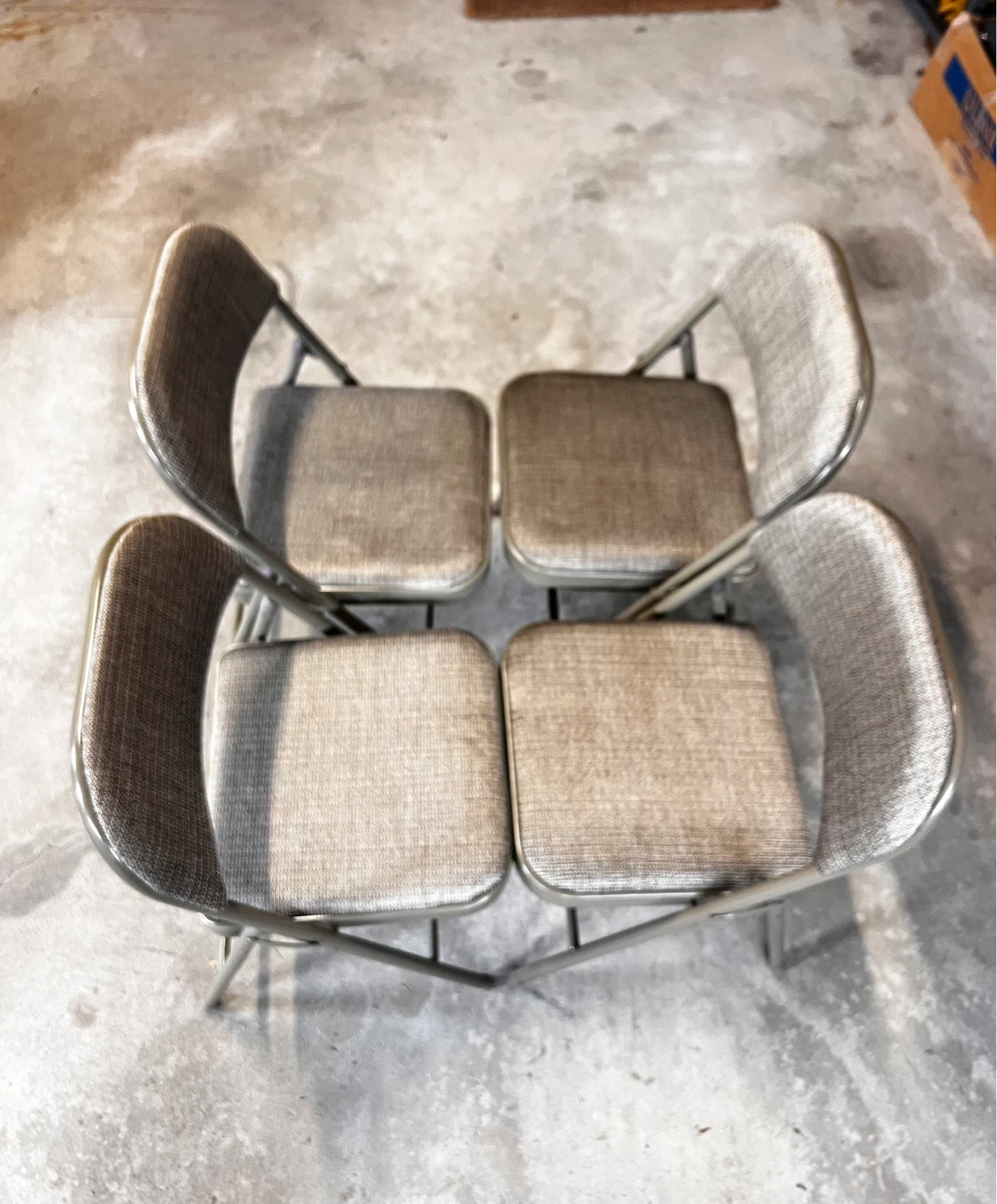 Set of 4 Folding Chairs - photo 4