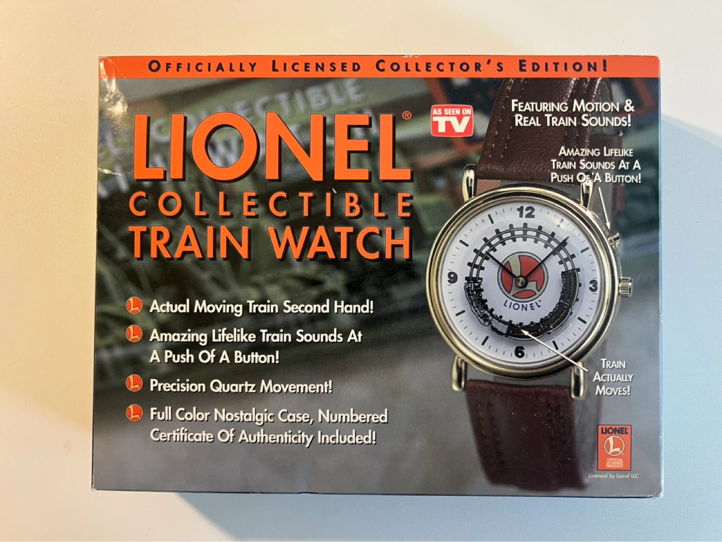 Lionel Collectible Train Watch
