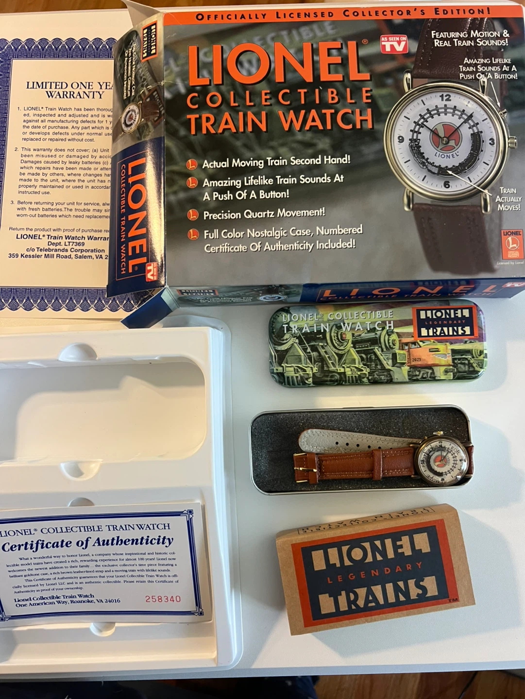 Lionel Collectible Train Watch - photo 3