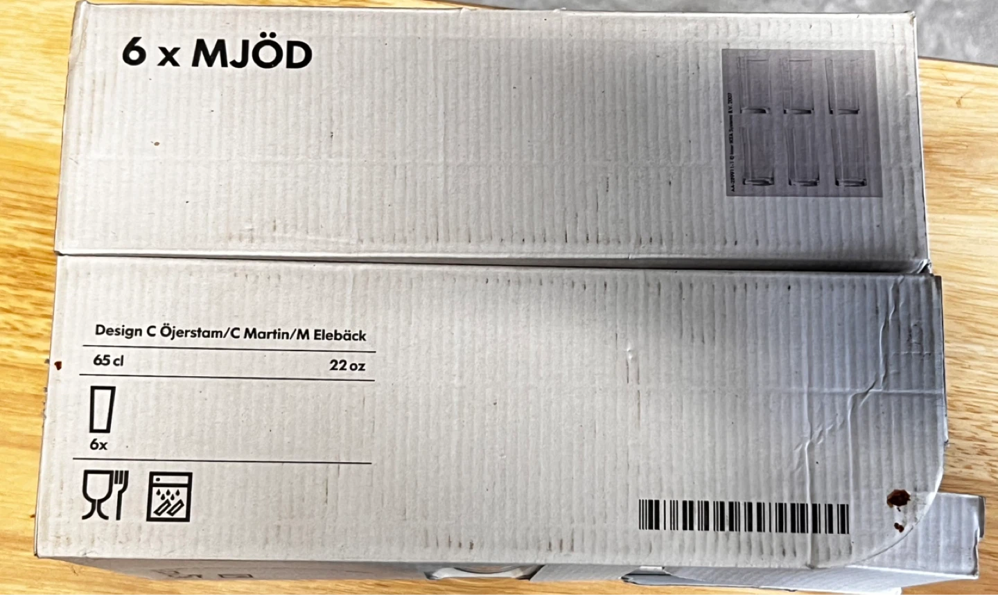 IKEA MJÖD Tumblers - Set of 6