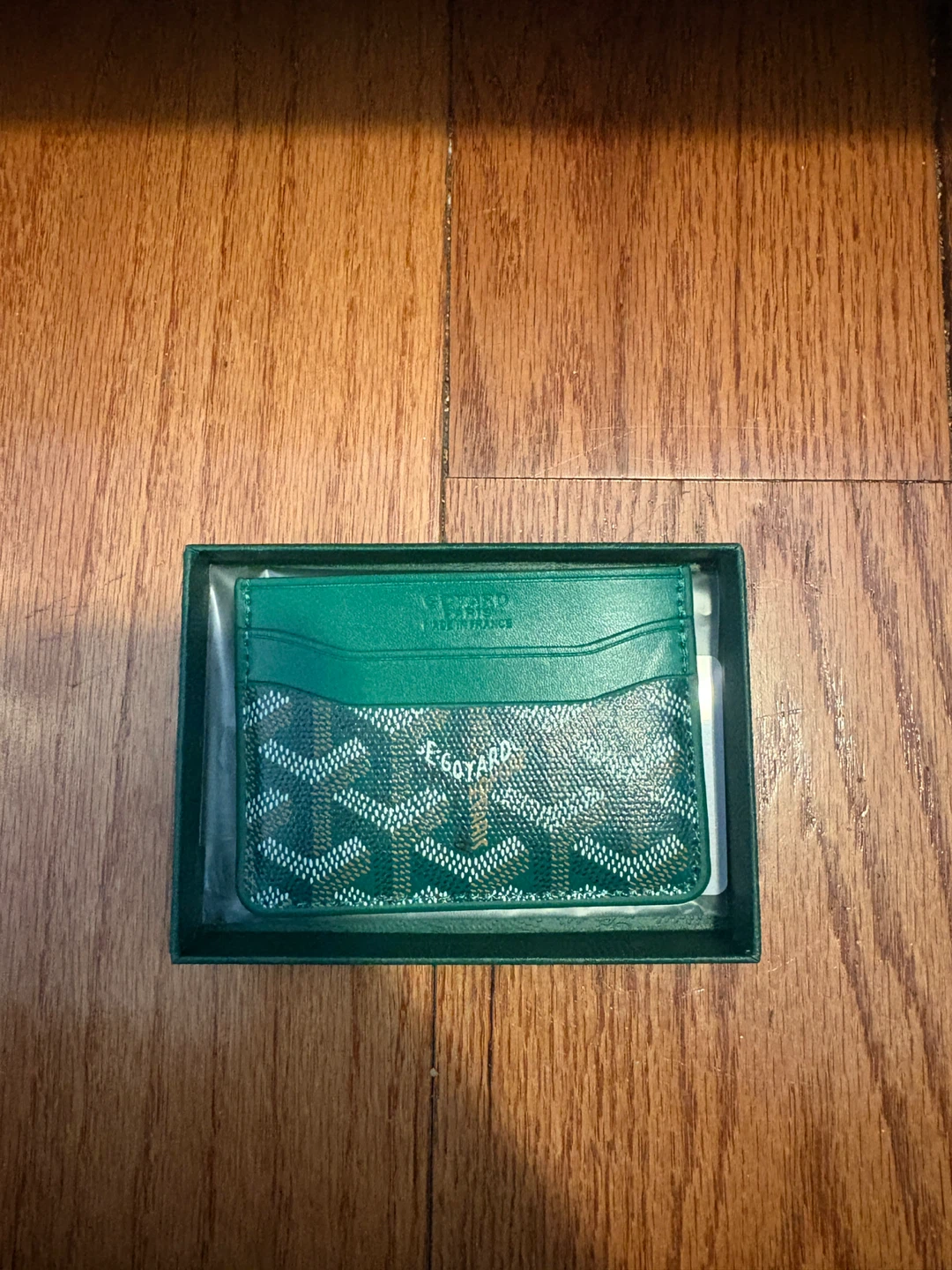 Goyard Green Card Holder