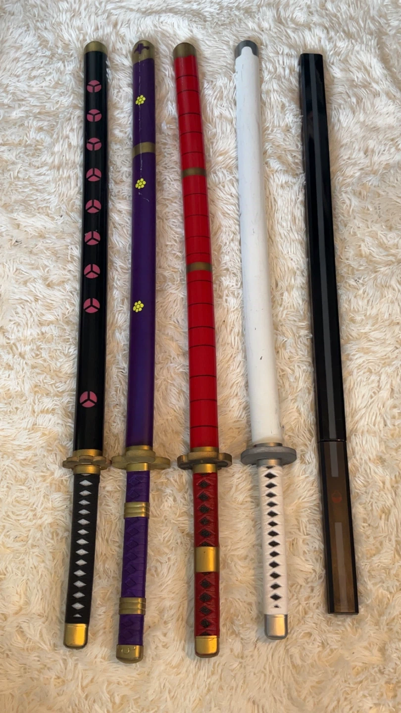 One piece and Naruto Foam Sword Set