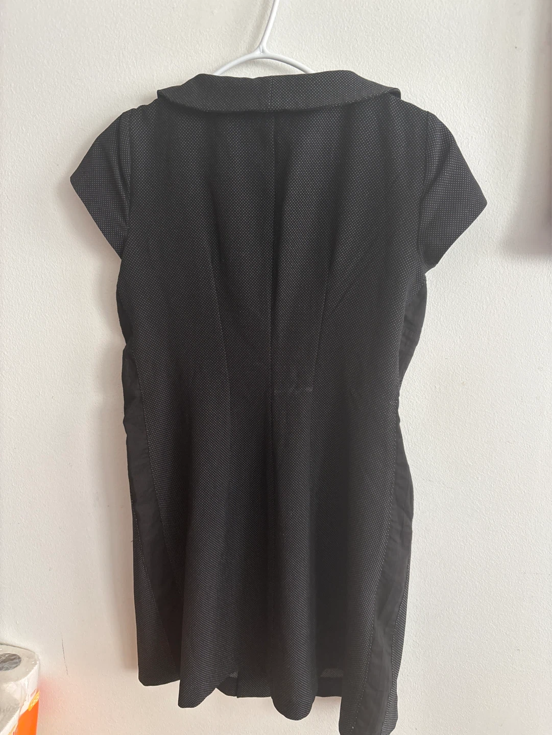 Exss Black Japanese Polka Dot Dress - Size S - photo 4