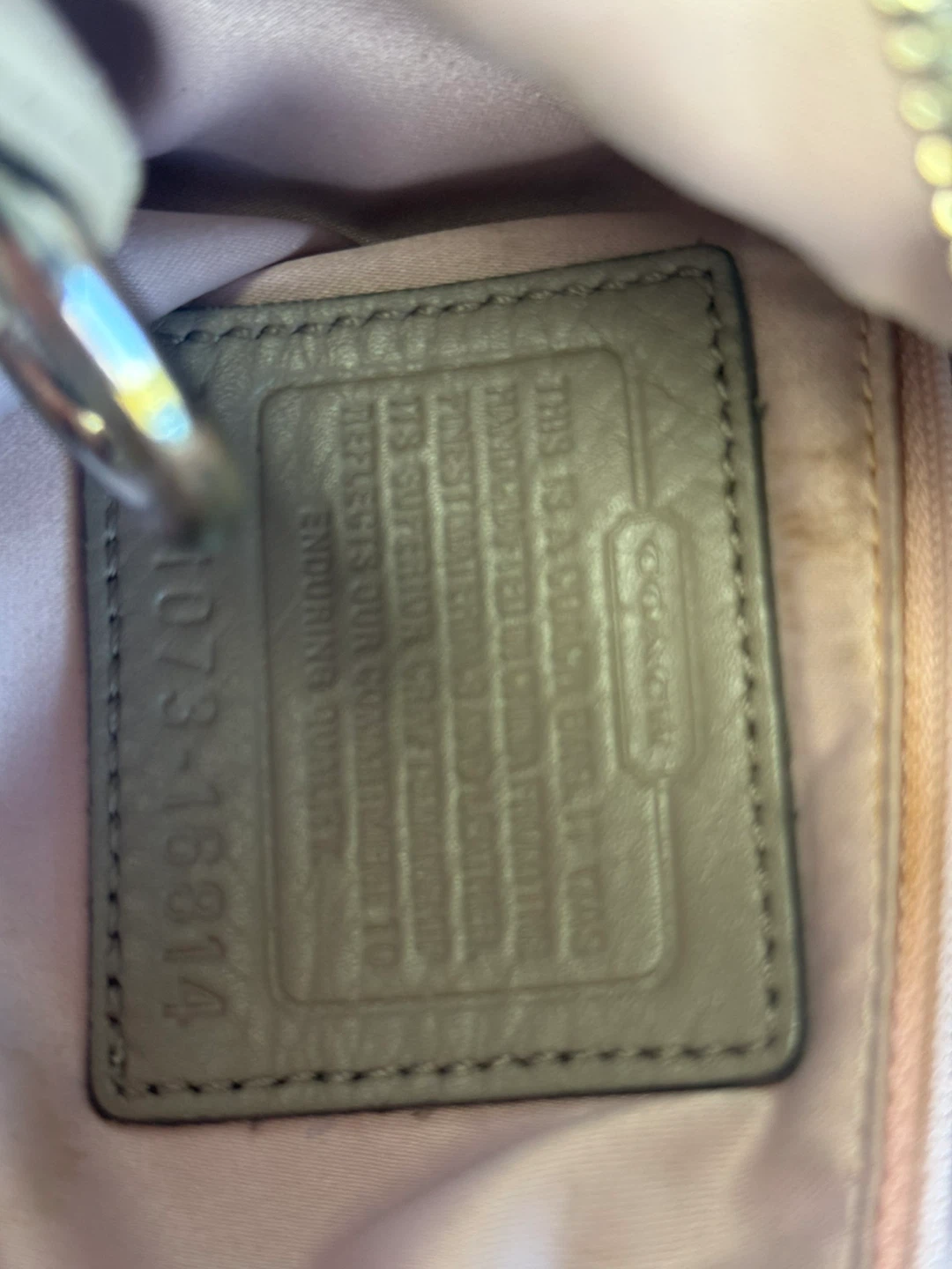 Vintage Coach Leather Shoulder Bag - photo 5