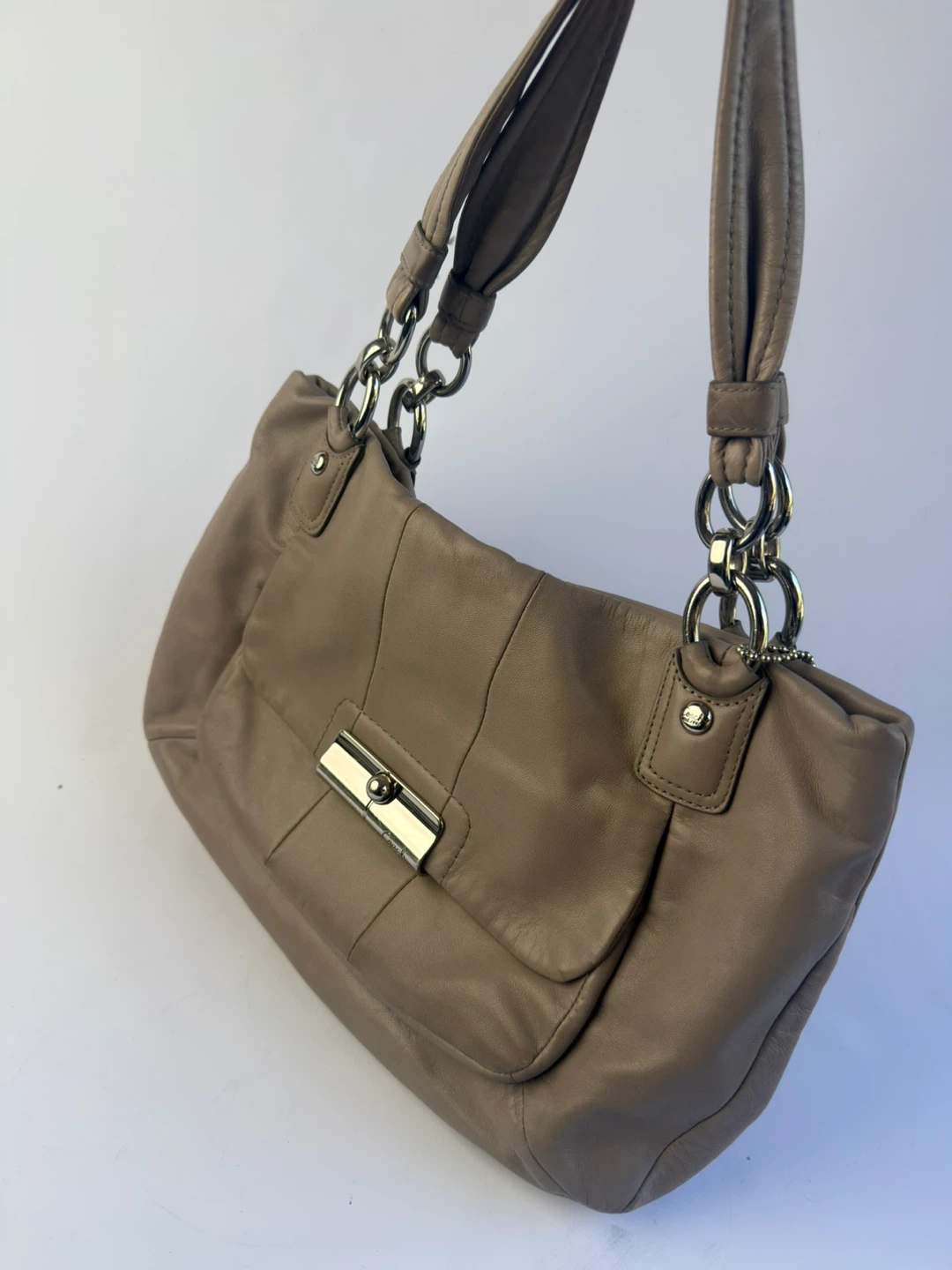Vintage Coach Leather Shoulder Bag