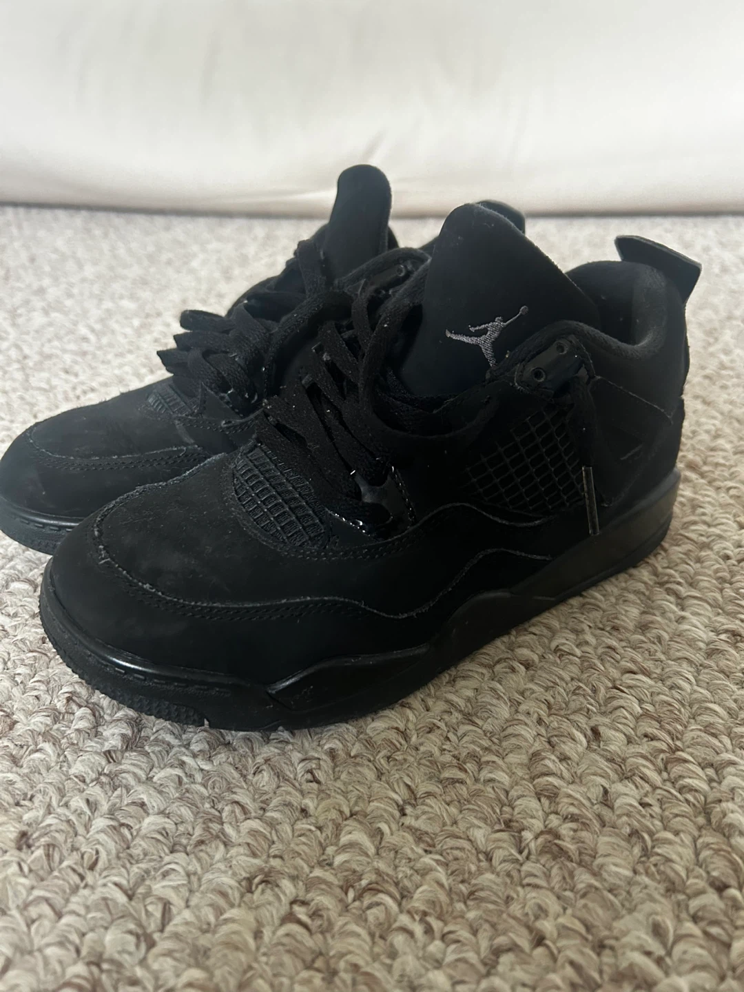 Jordan 4 "Black Cat" Shoes 2Y