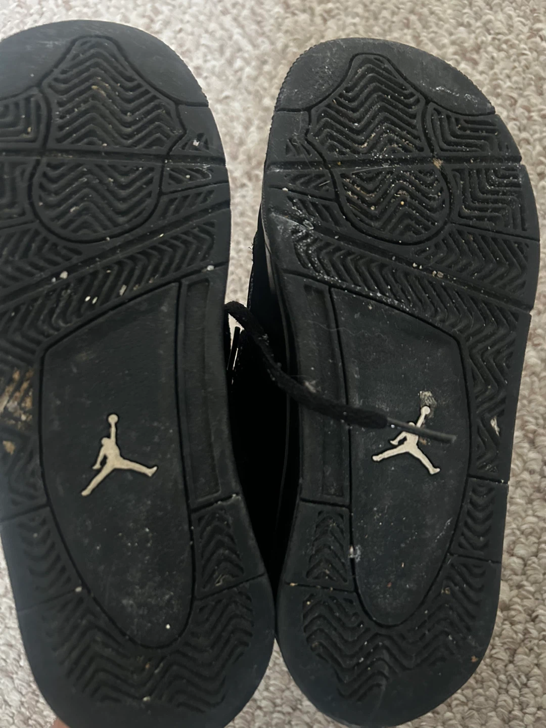 Jordan 4 "Black Cat" Shoes 2Y - photo 2