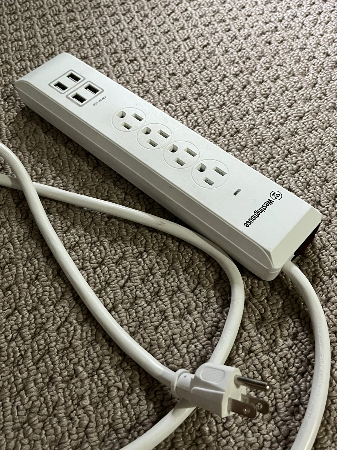 Westinghouse 6-Outlet Surge Protector with 4.8A USB Ports - photo 2