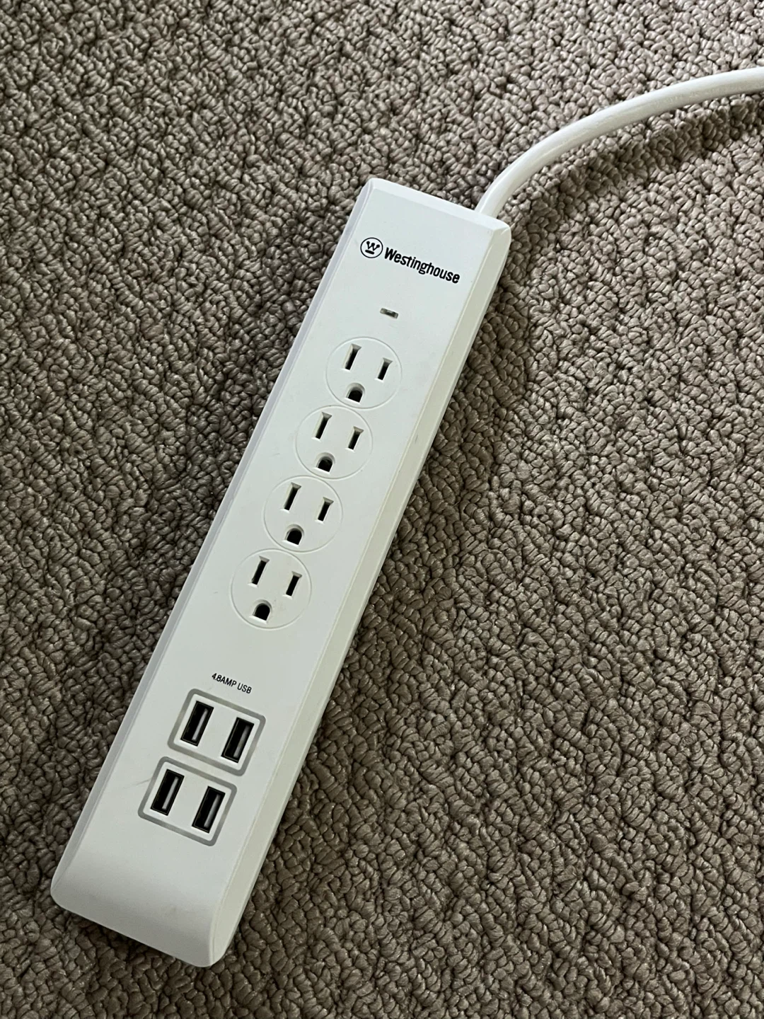 Westinghouse 6-Outlet Surge Protector with 4.8A USB Ports