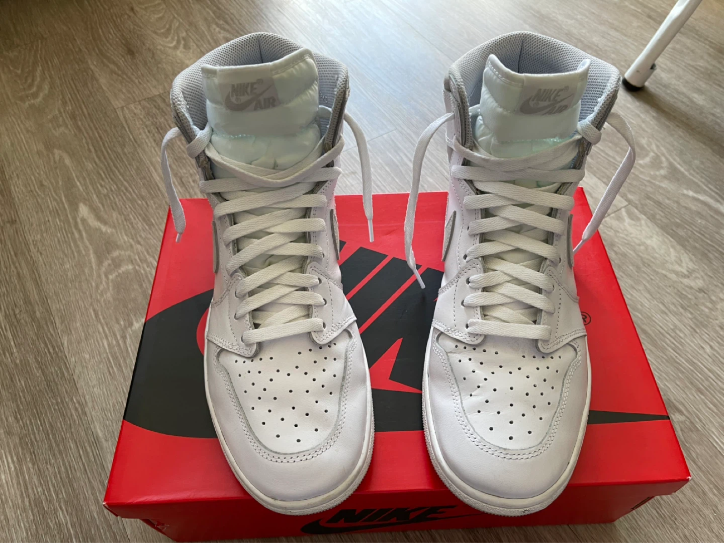 Nike Air Jordan 1 High OG "True Blue" Sneakers Size 11 - photo 3