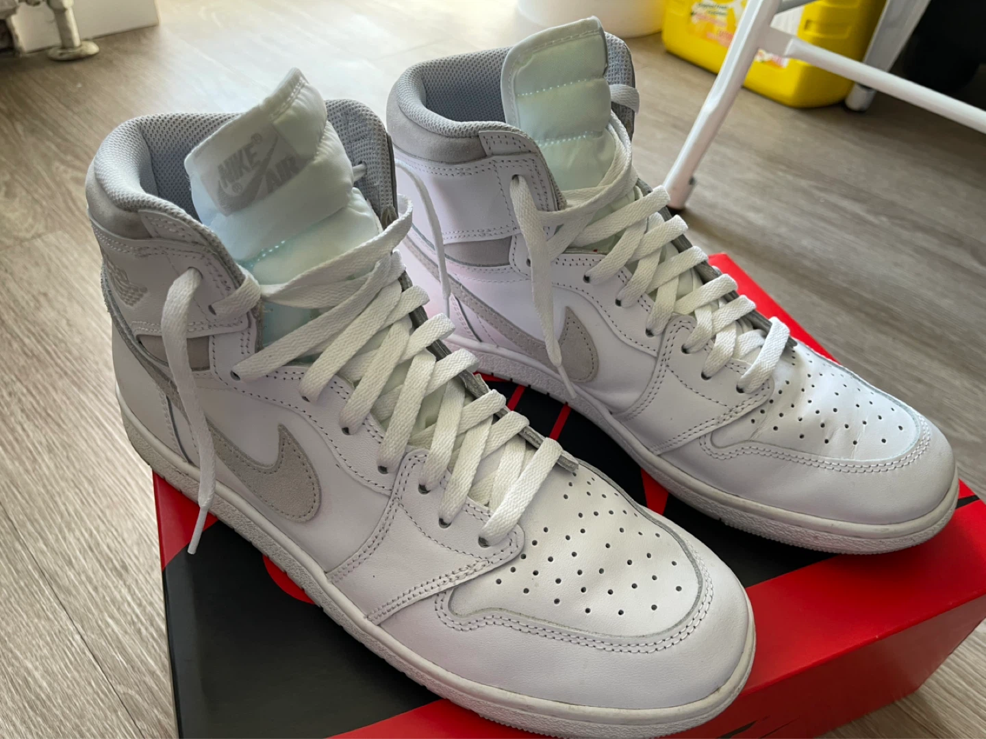 Nike Air Jordan 1 High OG "True Blue" Sneakers Size 11