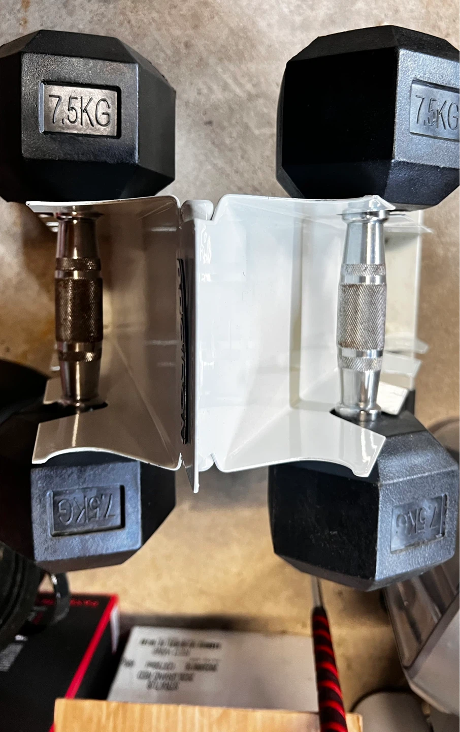 7.5kg Dumbbell Set with Rack - photo 2