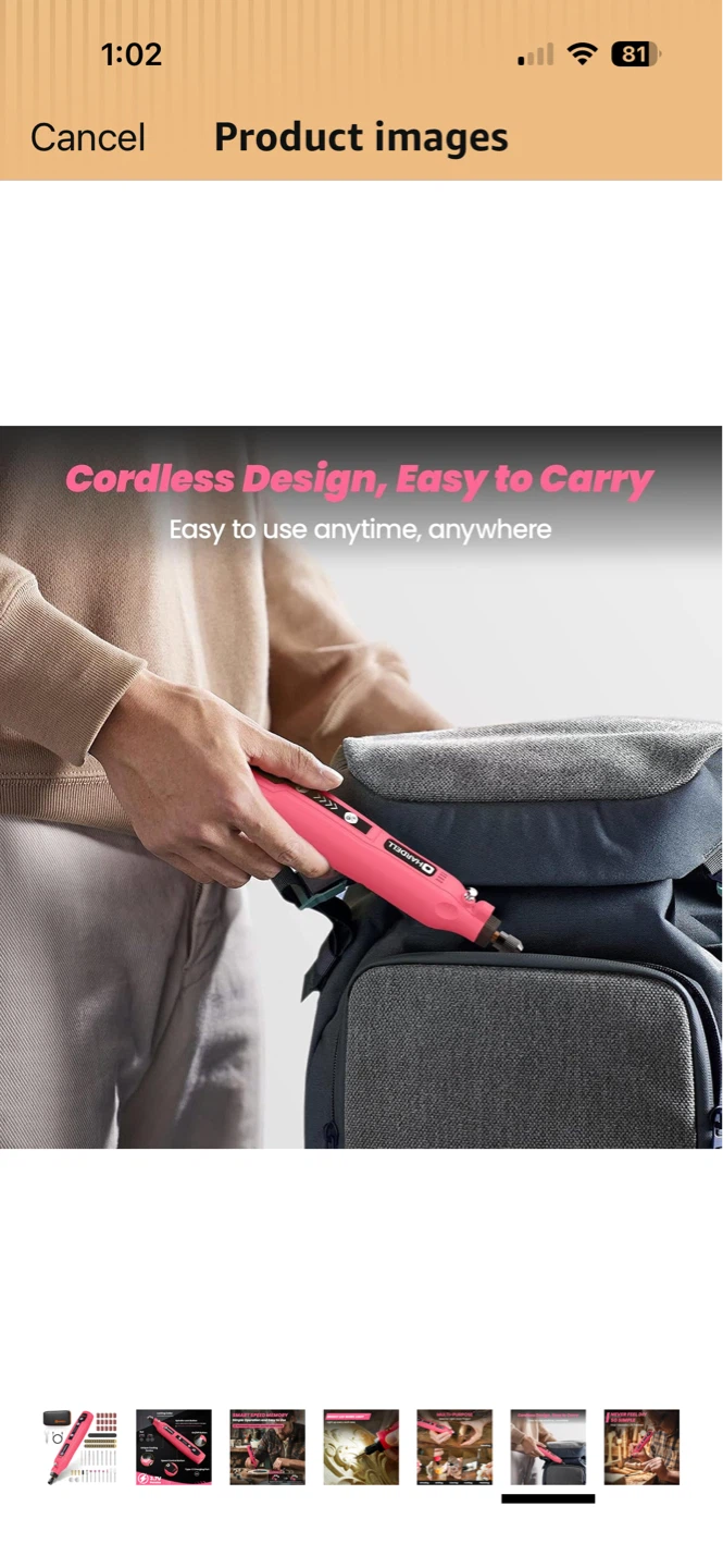 HARDEL Cordless Rotary Tool Kit - photo 5