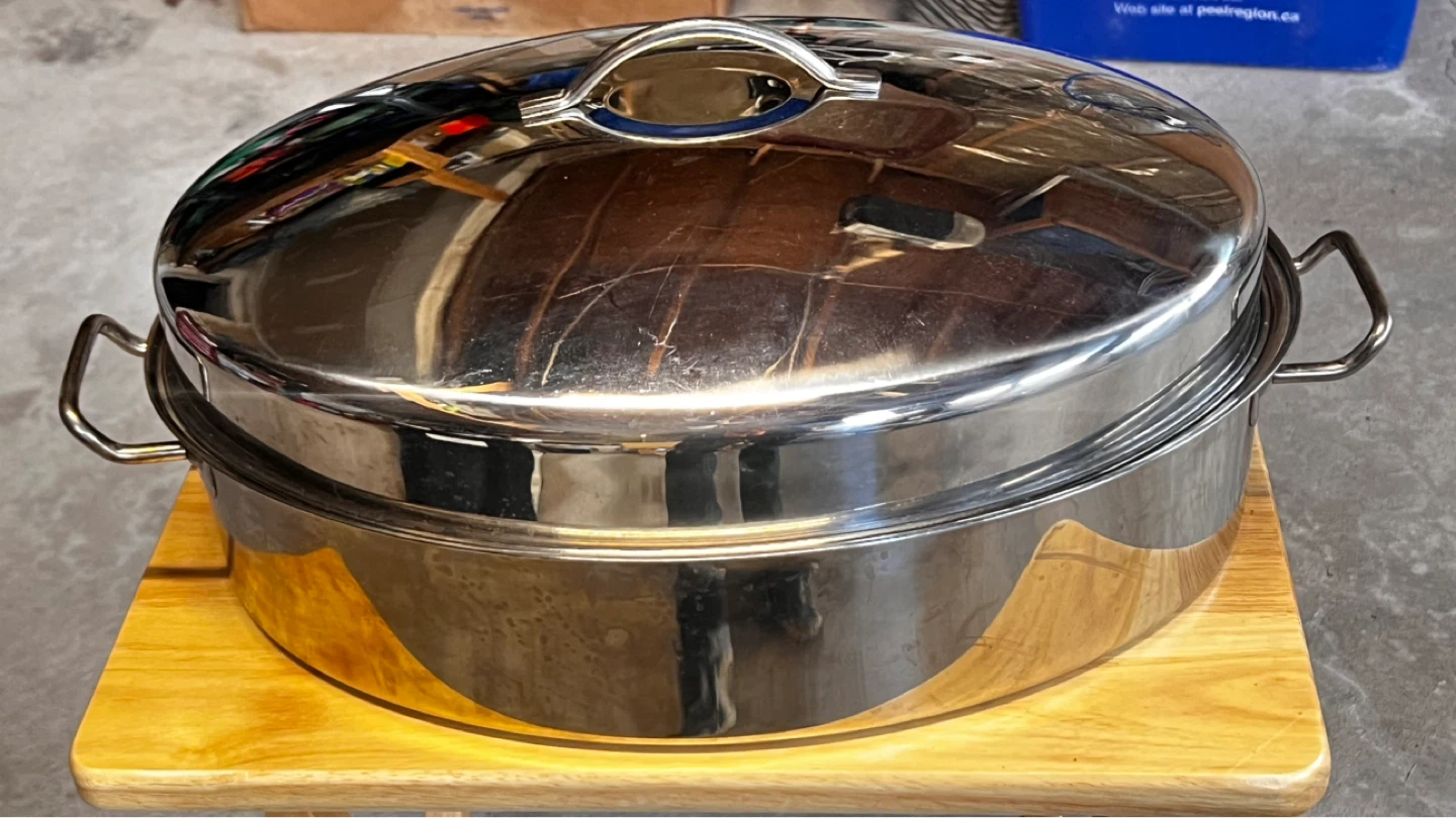 Stainless Steel Roasting Pan with Rack