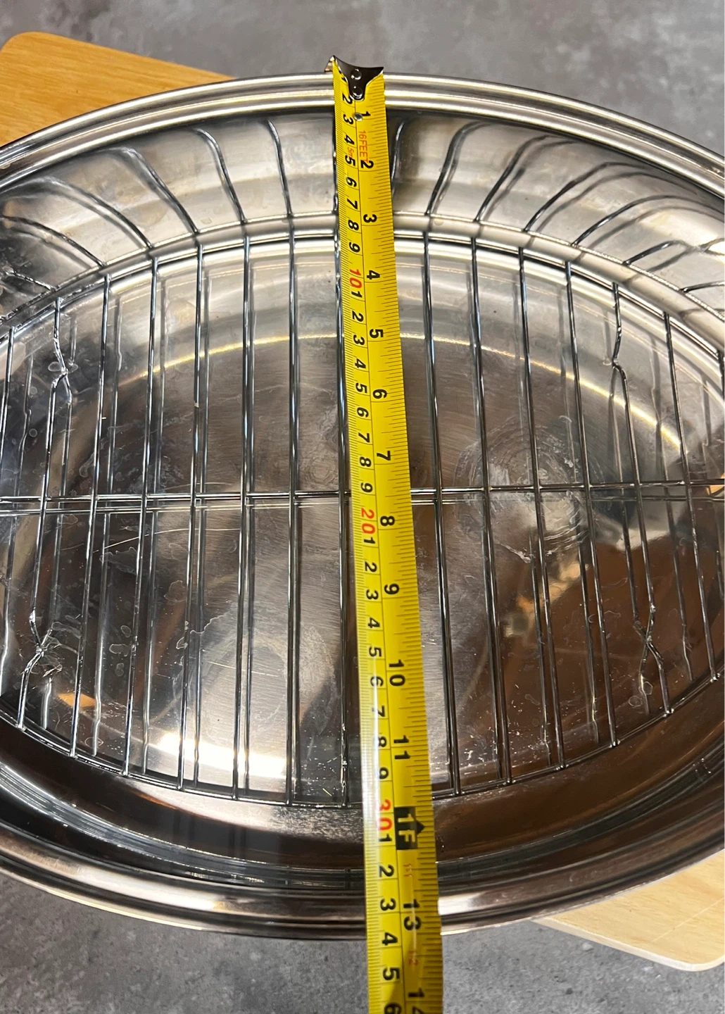 Stainless Steel Roasting Pan with Rack - photo 4