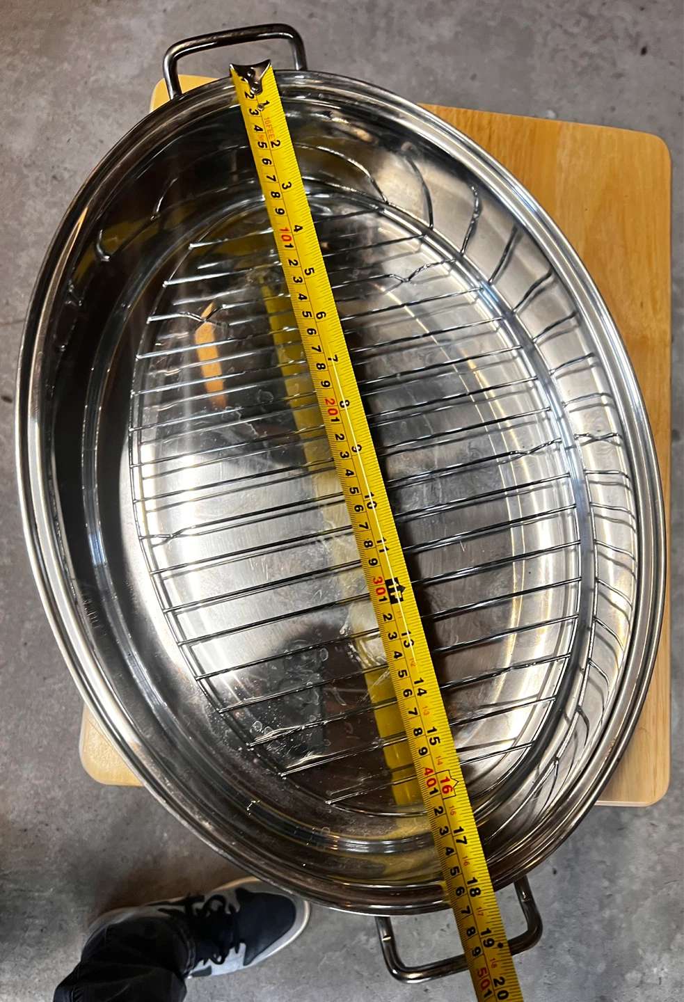 Stainless Steel Roasting Pan with Rack - photo 5