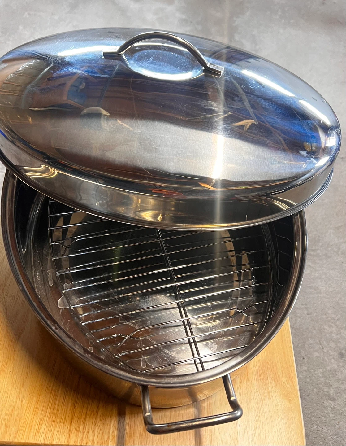 Stainless Steel Roasting Pan with Rack - photo 3