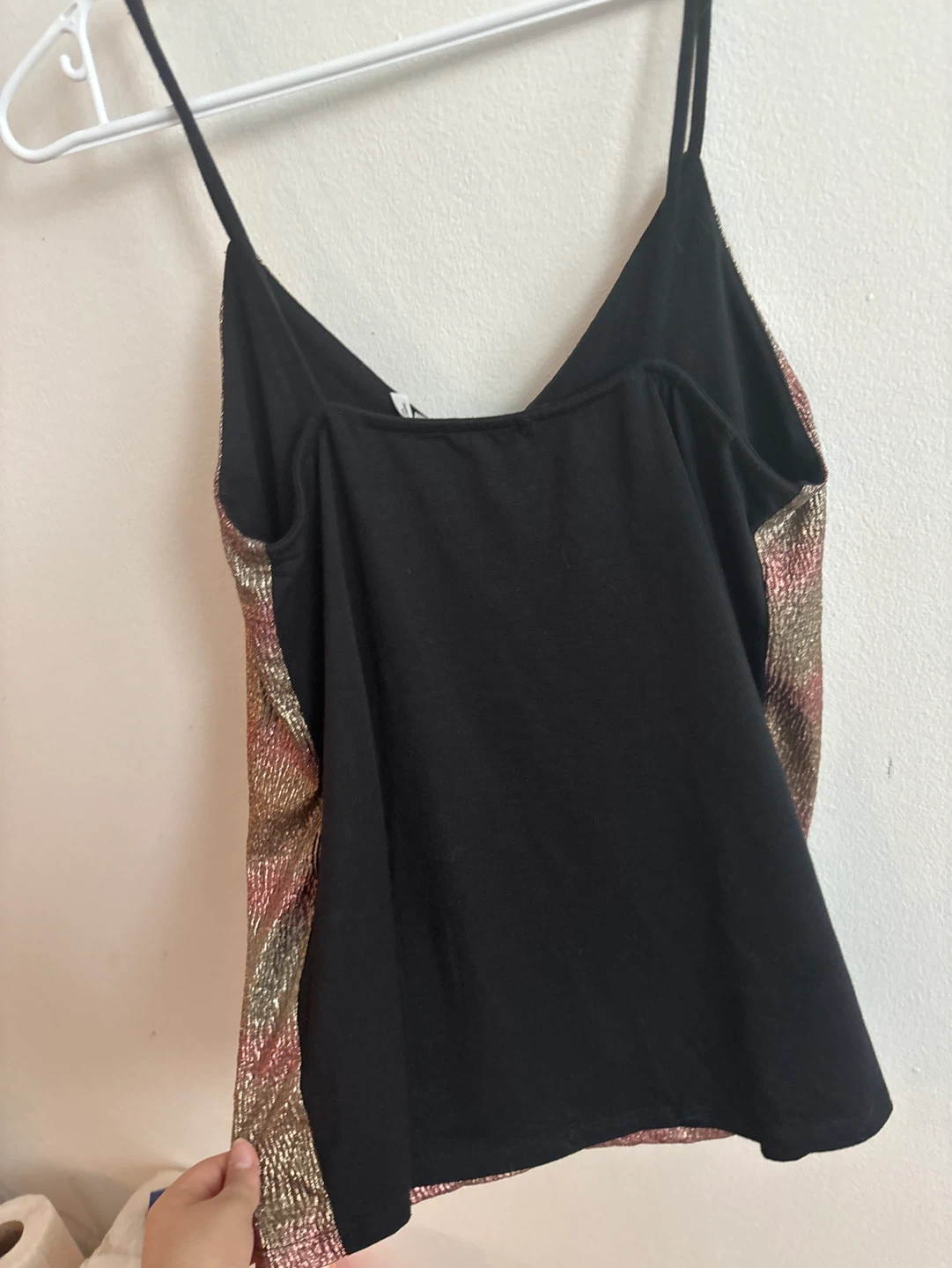 Kimchi Blue Metallic Striped Camisole - Size M - photo 4