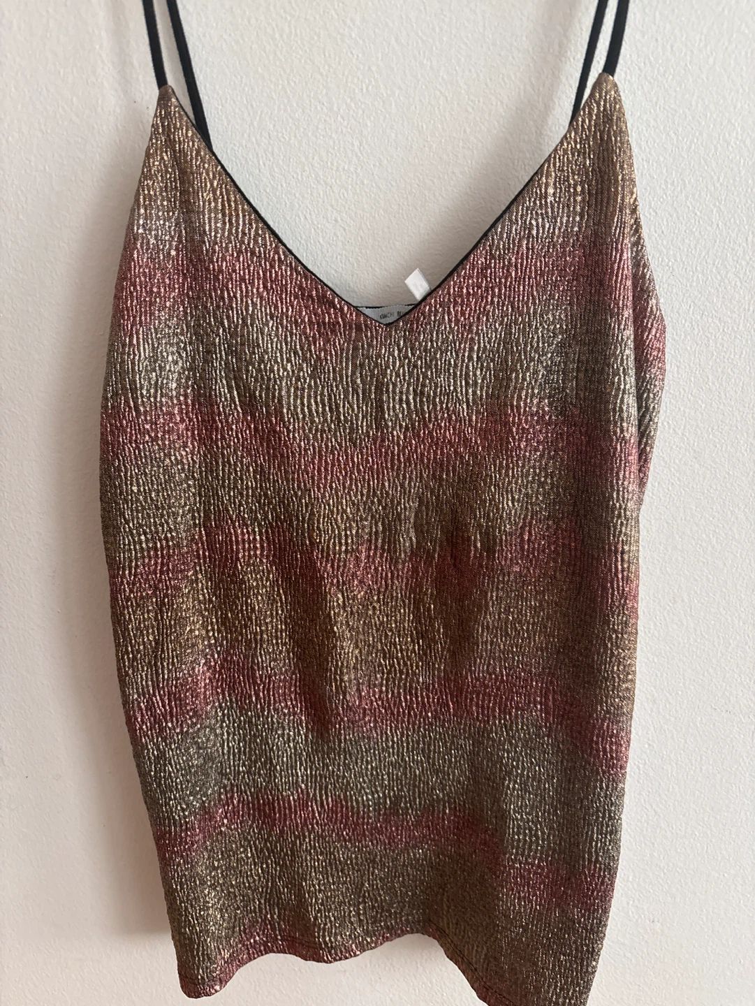 Kimchi Blue Metallic Striped Camisole - Size M