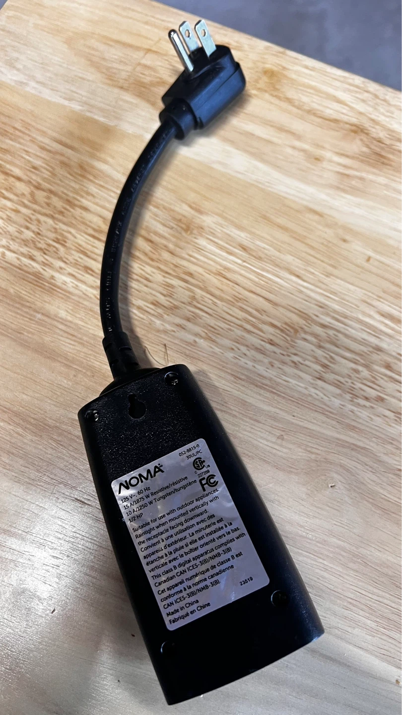NOMA Outdoor Digital Timer - photo 2