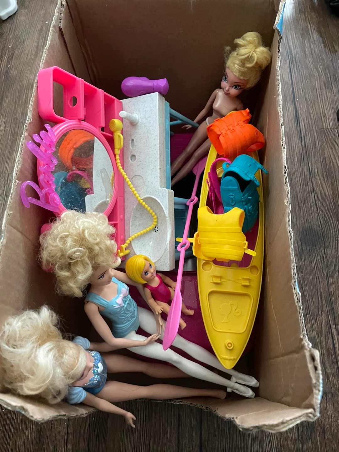 Free lot of Barbie toys