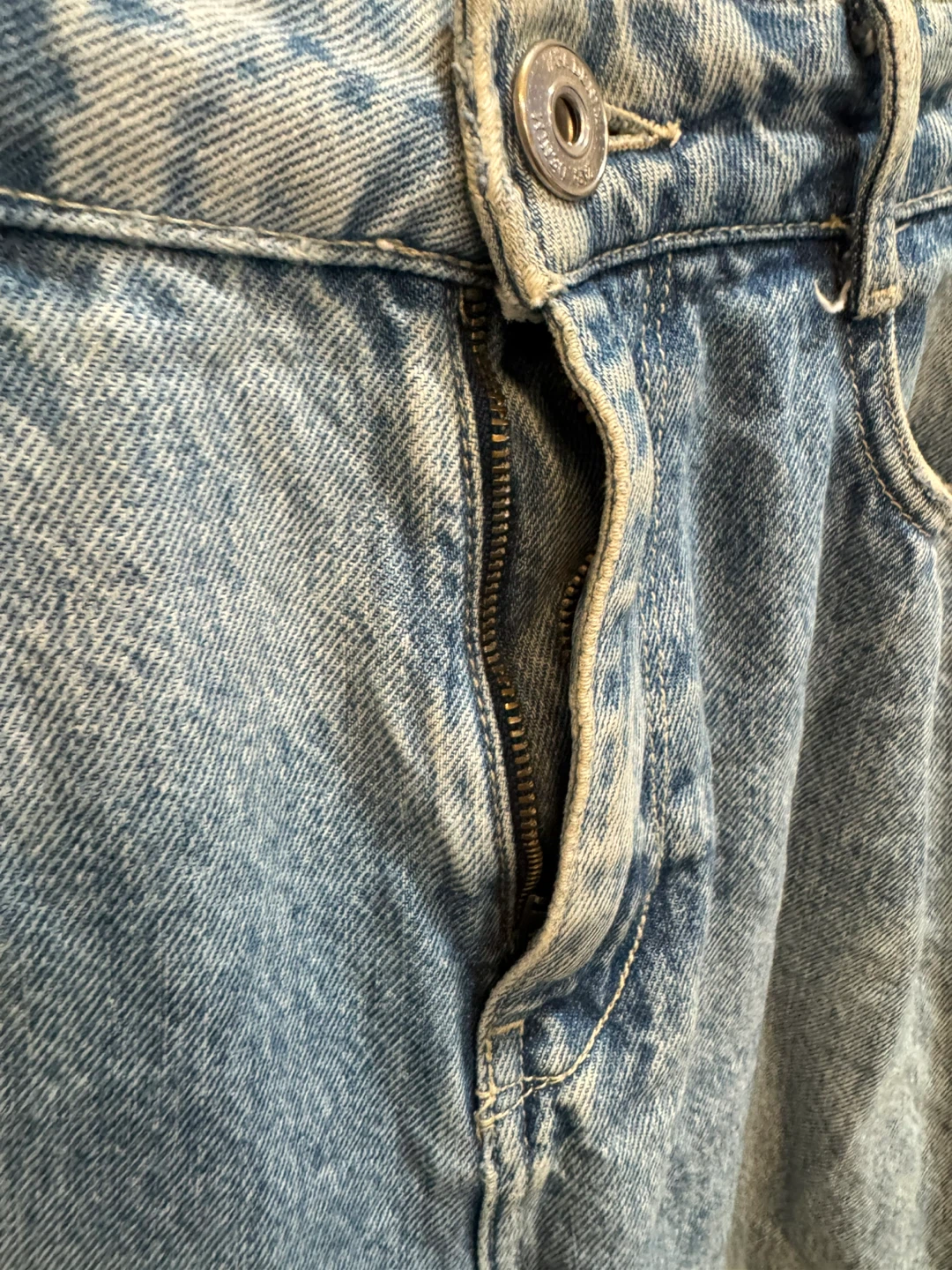 Zara Women Light Wash Wide Leg Jeans - photo 2
