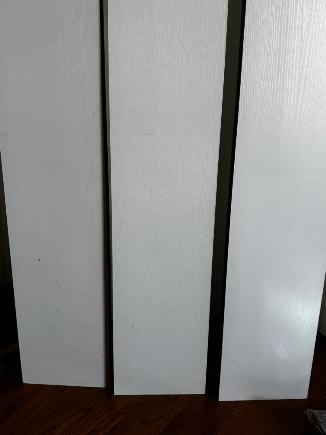 3pcs BAMEOS Floating Shelves - White